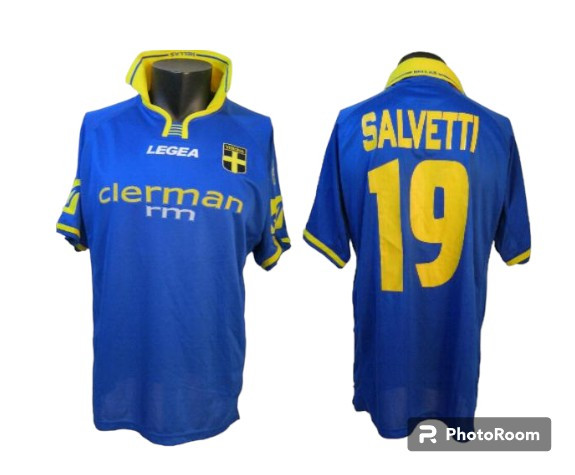 Maillot De Football Match Worn - Centofanti Genoa - Saison 1996-1997